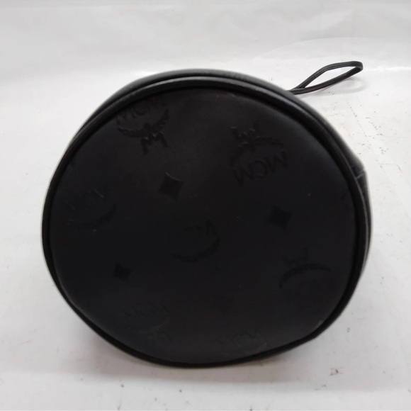 Authentic MCM Shoulder Bag Black Nylon EUC - Picture 5 of 11